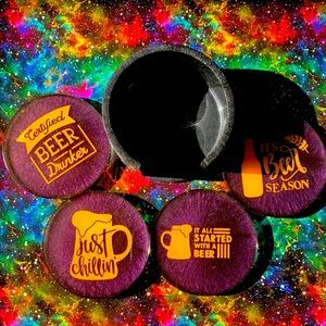 Beer themed coasters! 🍺
